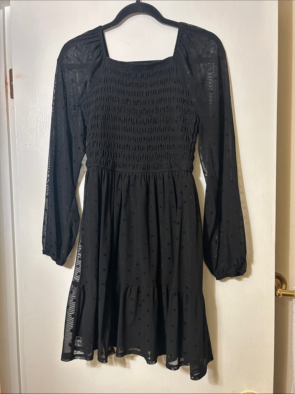 Black XXL (size 16/18) girls dress